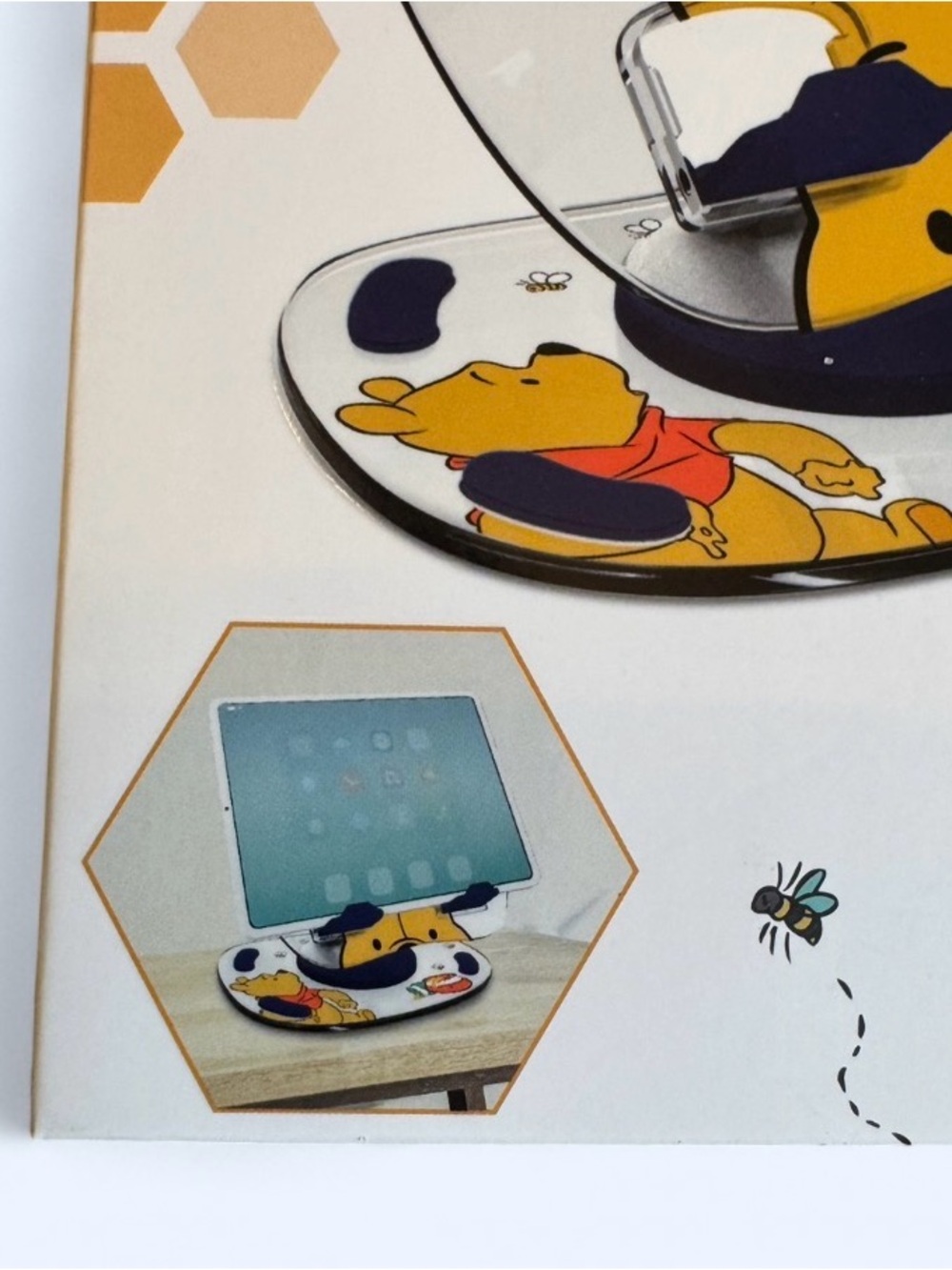 Disney Winnie the Pooh Yellow Acrylic Tablet Stand - Picture 2 of 4